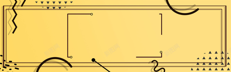 简约线条黄色banner海报背景psd设计背景_新图网 https://ixintu.com anner海报 banner海报 banner海报背景 几何 大气 平面广告 广告背景 海报背景图片 背景