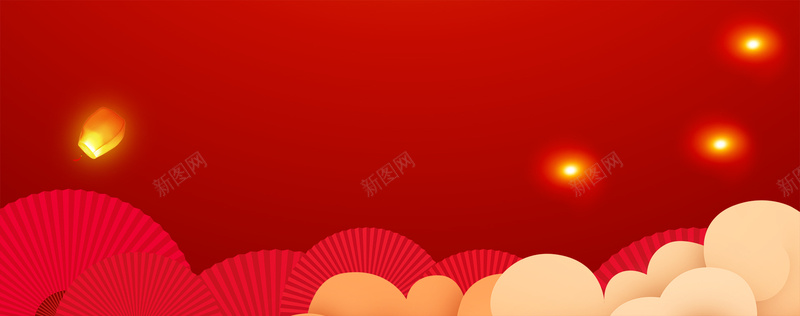 过新年简约喜庆光点红色bannerjpg设计背景_新图网 https://ixintu.com 2018 2018狗年 喜迎新春 新年 新年快乐 新春大吉 春节 狗年 狗年吉祥 金狗 除夕 除夕夜