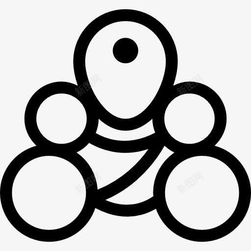 毛绒玩具制成的圆形图标png_新图网 https://ixintu.com 形状 毛绒玩具 玩具