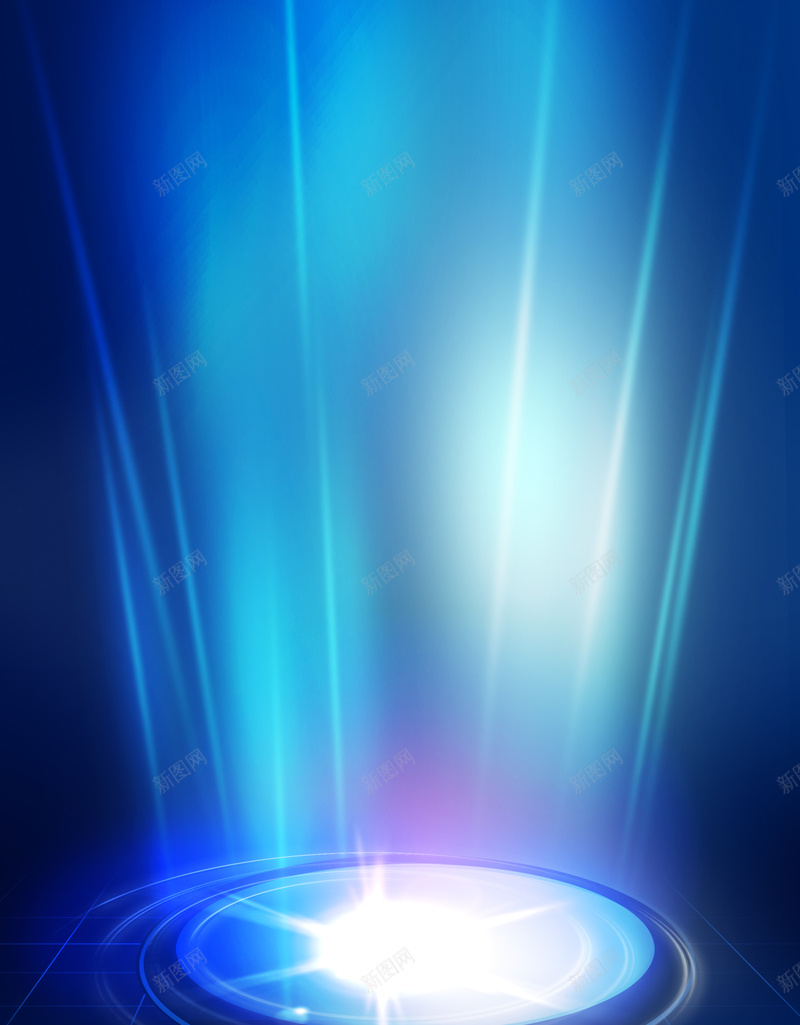 简约科技感闪烁广告psd设计背景_新图网 https://ixintu.com 几何图形 商务 大气 广告 时尚 科技感 简约 蓝色渐变 闪烁