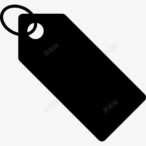 标签的黑图标png_新图网 https://ixintu.com 商业 商业圈 基本程序 标签 黑色界面