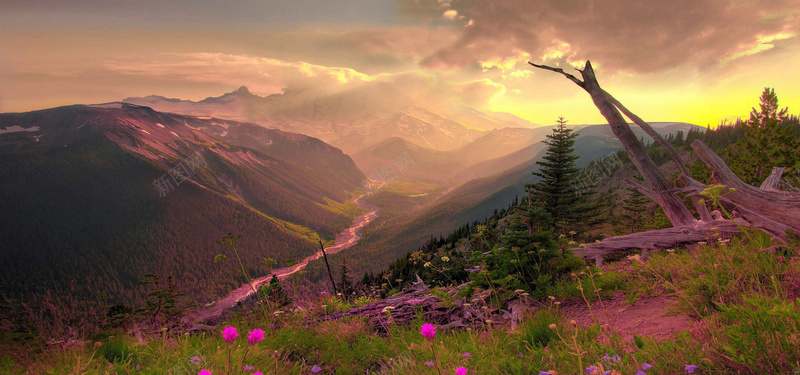 淘宝背景图jpg设计背景_新图网 https://ixintu.com 山涧 摄影 大气 海报banner 风景