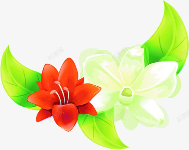 绿色环保可爱花纹png免抠素材_新图网 https://ixintu.com 可爱 环保 绿色 花纹 设计