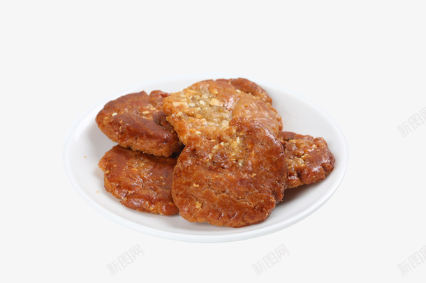 香猪仔饼原味png免抠素材_新图网 https://ixintu.com 休闲零食 原味酥饼 色泽鲜亮 酥脆可口