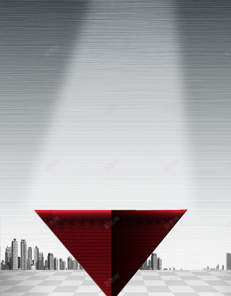 招商海报背景psd设计背景_新图网 https://ixintu.com 光 城市 投资海报 招商 招商海报 灰色 金融文化宣传海报psd分层 金融财富