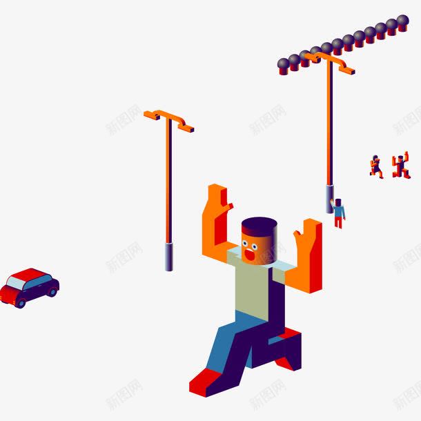 卡通机器人世界png免抠素材_新图网 https://ixintu.com 卡通机器人世界 机器人 机器人世界矢量图 机器人免费png下载