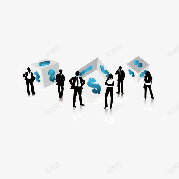商务理财png免抠素材_新图网 https://ixintu.com 商务 商务人士 理财