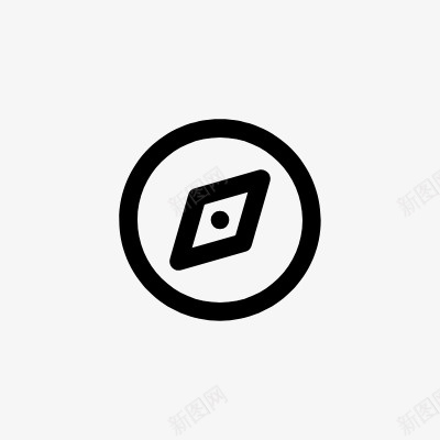指南针的的图标png_新图网 https://ixintu.com 指南 指南针 方位 方向辨别