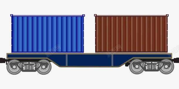 货车车厢png免抠素材_新图网 https://ixintu.com 货车 车厢 铁路 铁轨