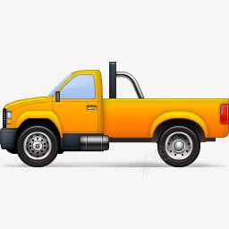 接起来卡车车标准道路图标png_新图网 https://ixintu.com Pick Truck car up 卡车 接 起来 车
