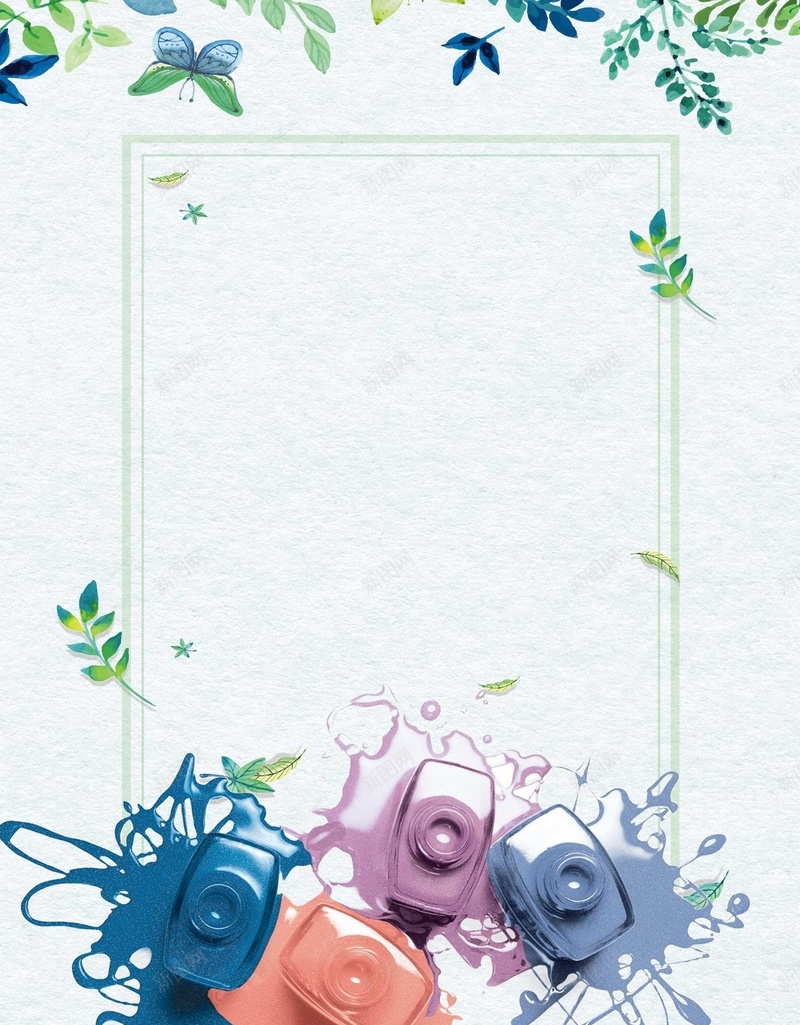 时尚指甲油美妆背景psd设计背景_新图网 https://ixintu.com 化妆品 化妆品海报 奢 护肤品 指甲油海报 时尚 时尚海报 海报 用品 粉红色系海报 美妆海报 花瓣 香水美甲海报