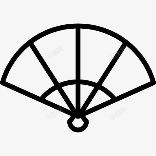 手扇开图标png_新图网 https://ixintu.com 夏天 热 球迷