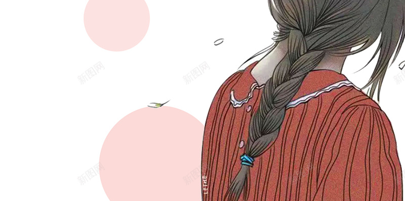 简约清新唯美H5背景psd分层psd设计背景_新图网 https://ixintu.com H5背景 d分层素材 psd分层素材 唯美 女孩 手绘 清新 简约 逗号