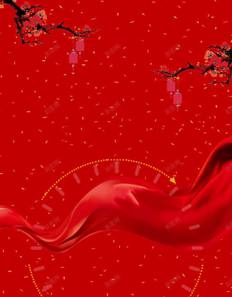 倒计时红色喜庆开业中国红丝绸促销H5背景jpg高清背景_新图网 https://ixintu.com 倒计时 红色喜庆 盛大开业 中国红 开业大吉 丝绸 促销 腊梅