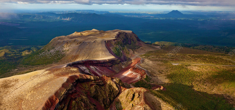 火山上的风景jpg设计背景_新图网 https://ixintu.com 风景 火山 辽阔 宏伟 大气