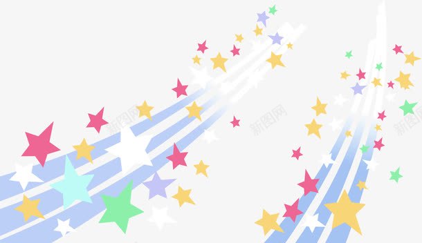 唯美创意圣诞彩带png免抠素材_新图网 https://ixintu.com 创意 唯美 圣诞 彩带