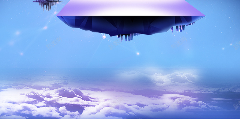 梦幻星空促销H5背景psd设计背景_新图网 https://ixintu.com H5 h5 促销 星云 星海 星空 星际 梦幻 浪漫 酷炫