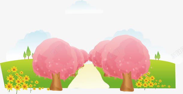 草丛草地海报卡通矢量图ai免抠素材_新图网 https://ixintu.com 草丛 草丛卡通 草地卡通 草地素材 矢量图
