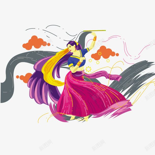 古代美女png免抠素材_新图网 https://ixintu.com 云 古典美女 女人