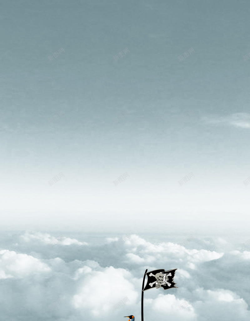 冰山上的企鹅H5背景psd设计背景_新图网 https://ixintu.com H5素材 PSD背景 云团 企鹅 冰山 创意 动物 大气 天空 寒冷 模型