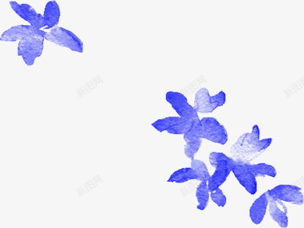 水印兰花海报png免抠素材_新图网 https://ixintu.com 兰花 水印 海报 设计