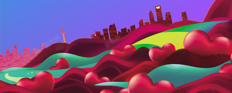 欧洲创意旅游海报背景jpg设计背景_新图网 https://ixintu.com 创意 旅游 欧洲 海报 蓝色 气球
