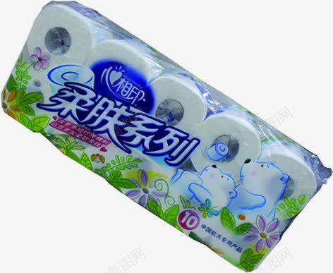柔肤系列卷纸家用包装png免抠素材_新图网 https://ixintu.com 包装 家用 系列