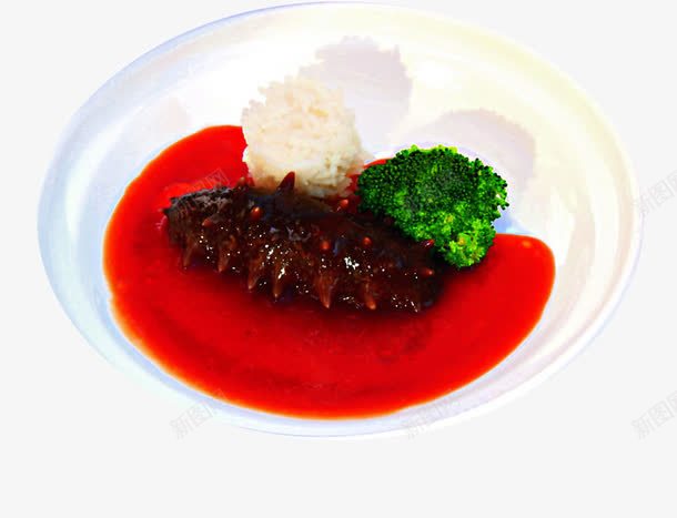 中餐海参捞饭png免抠素材_新图网 https://ixintu.com 中国大补菜 海参捞饭 清晰美食图片 餐饮美食