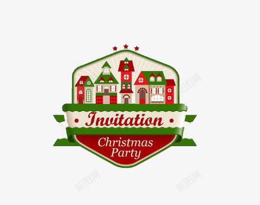 装饰标签png免抠素材_新图网 https://ixintu.com 圣诞节 聚会 装饰标签