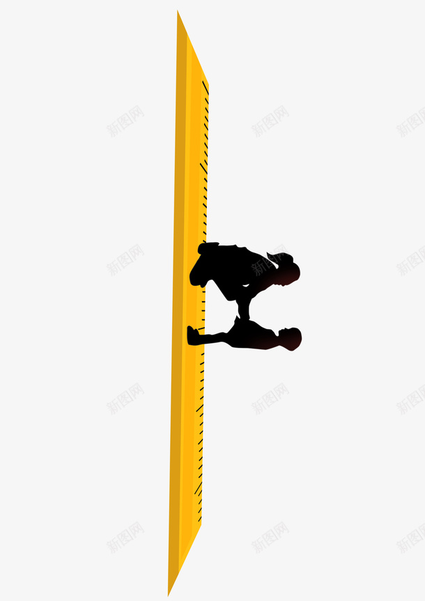 教师节钢板尺上的老师png免抠素材_新图网 https://ixintu.com 关爱 教师 格尺 老师学生