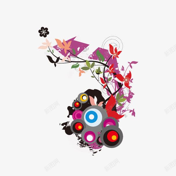 音乐海报png免抠素材_新图网 https://ixintu.com 旋律 海报底纹 装饰图案 音乐 音乐海报 音乐海报素材 音乐节
