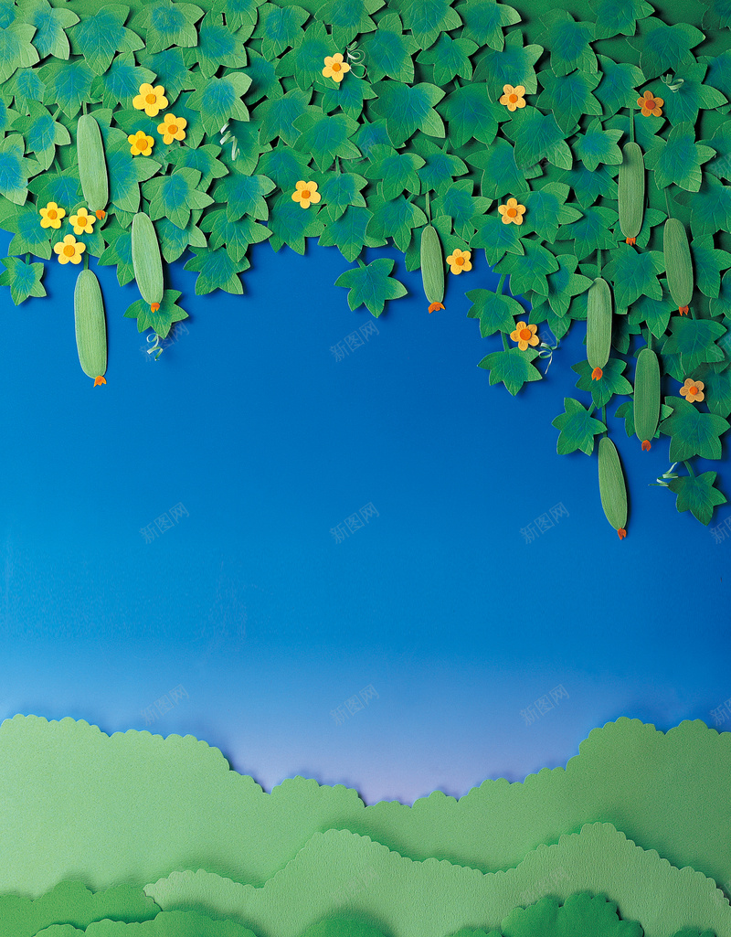 清新剪纸风景画背景jpg设计背景_新图网 https://ixintu.com 剪纸卡通插画 剪纸画 剪纸艺术 剪纸风景画背景 清新剪纸画背景 立体剪纸 风景插画 风景画