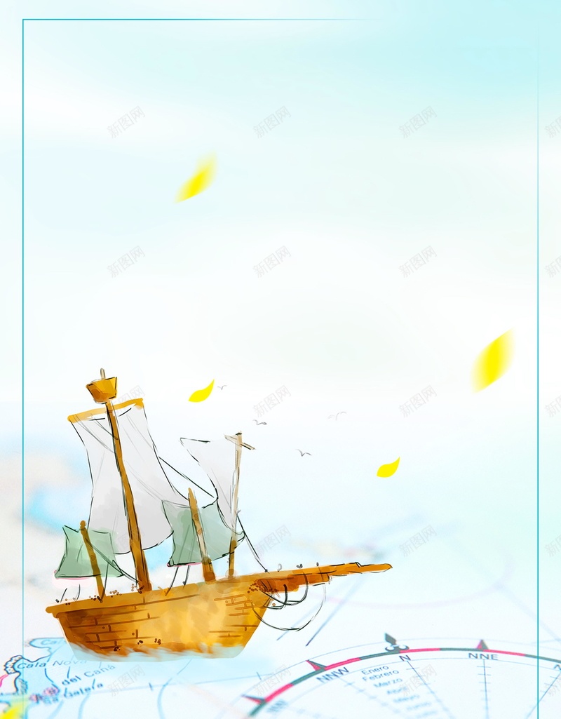 手绘中国航海日背景jpg高清背景_新图网 https://ixintu.com PSD源文件 PSD素材 世界海洋日 分层文件 国际航海日 扬帆起航 海洋健康 海洋日 海洋环境 海洋环境保护 背景模板 背景海报 背景素材 航帆 航海日 高清背景