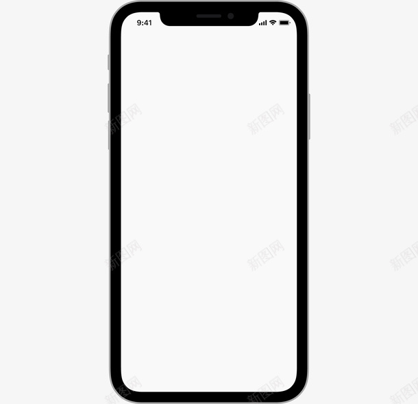 苹果手机边框png免抠素材_新图网 https://ixintu.com 安卓样机 手机边框 新图网详情 暗黑边框 白屏 直播边框 苹果 苹果X 苹果手机 苹果手机信号