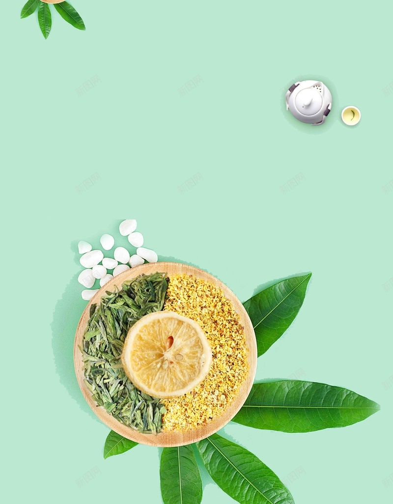 有茶生活更美好茶文化茶叶绿色清新海报模板psd设计背景_新图网 https://ixintu.com 海报 清新 绿色 美好 茶叶 茶文化 简约 节日 活动 促销 宣传