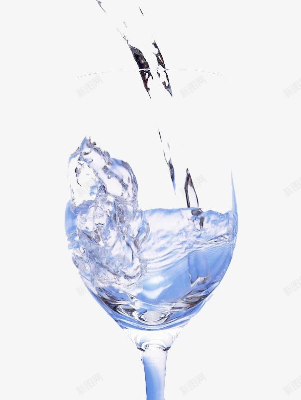 杯里注水png免抠素材_新图网 https://ixintu.com 倒水 单杯 孤独 清酒