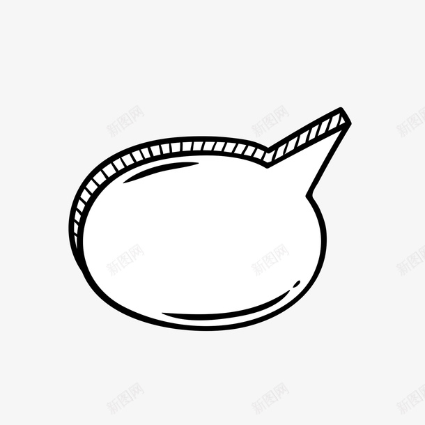 黑白会话框对话框简约对话框对话气泡png免抠素材_新图网 https://ixintu.com 图形框 对话框 对话气泡 简约对话框 黑白会话框