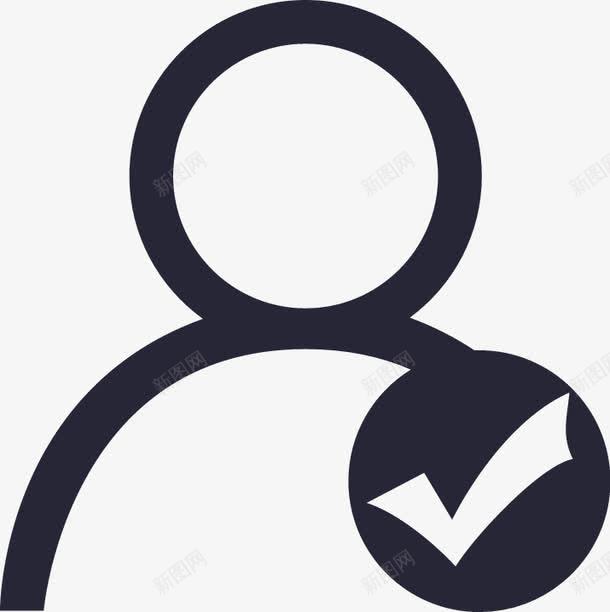 身份认证矢量图图标eps_新图网 https://ixintu.com 身份认证 矢量图