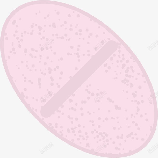 椭圆形融化的药片png免抠素材_新图网 https://ixintu.com 医学药片 卡通药片 扁平药片 椭圆形 矢量扁平药片 药片 融化药片
