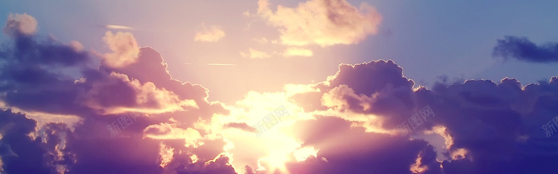 天空白云背景jpg设计背景_新图网 https://ixintu.com 晚霞 天空 白云背景 海报banner 摄影 风景