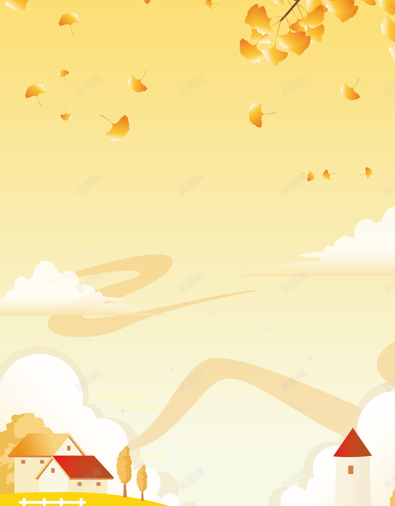 秋季上新背景psd设计背景_新图网 https://ixintu.com 上新 卡通 手绘 时尚 秋天 秋季上新 秋季女装 秋季海报首页海报新品海报秋装上新促销海报