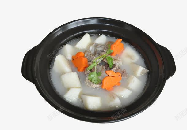 萝卜猪骨png免抠素材_新图网 https://ixintu.com 家常菜 菜品海报 萝卜 高清菜品 鲁菜