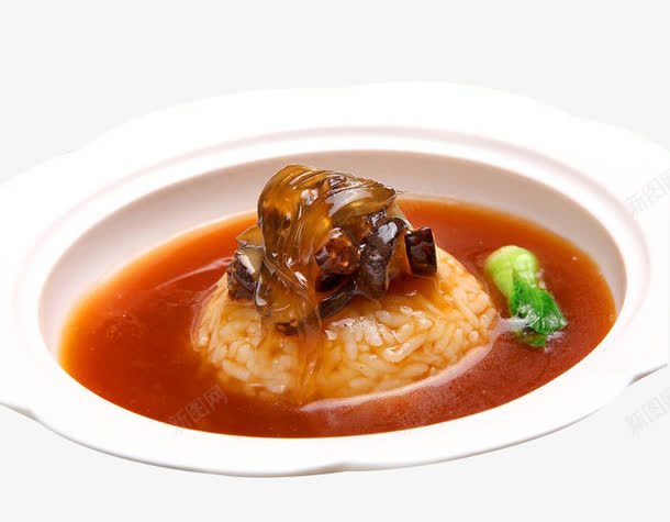 鲍汁海参捞饭png免抠素材_新图网 https://ixintu.com 捞饭 海参 美味 美食 菜肴 鲍汁