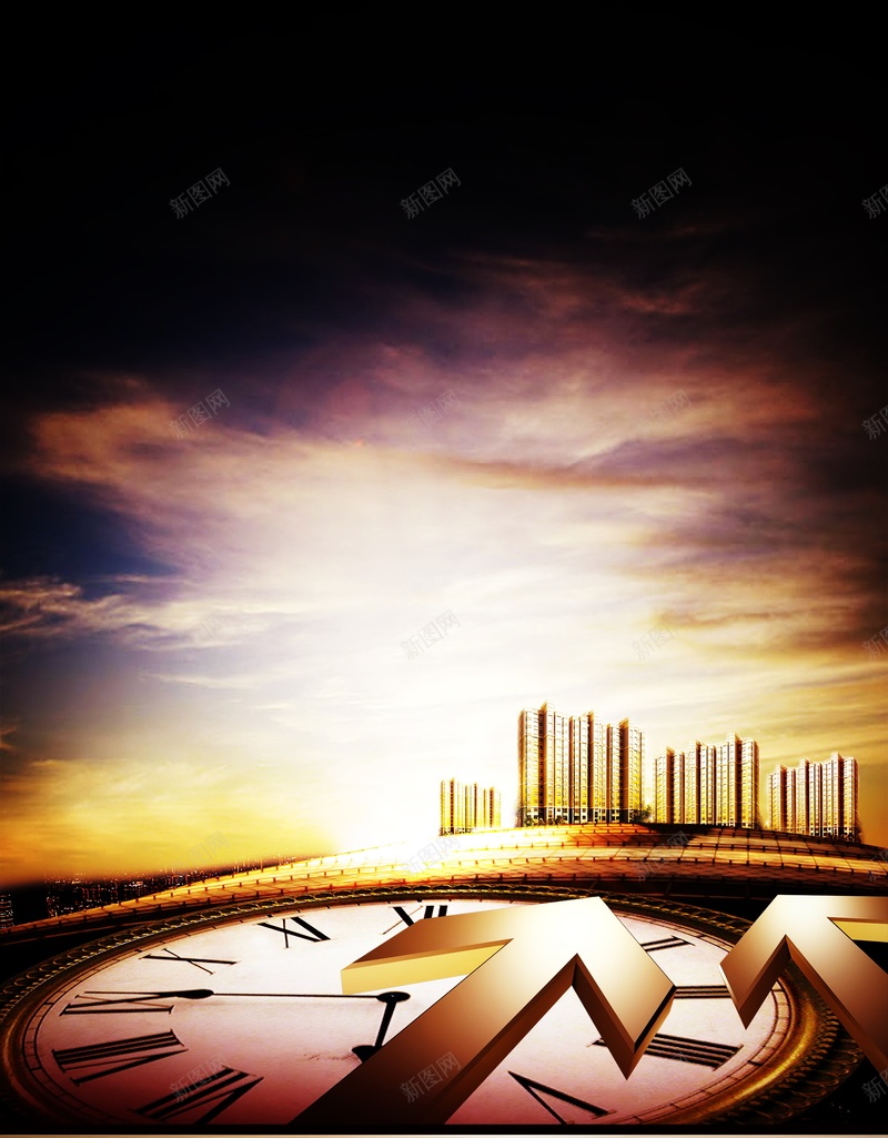 创意罗盘地产海报背景模板psd设计背景_新图网 https://ixintu.com PSD 创意时间罗盘地产海报 地产广告 地产海报 平面 广告 楼盘 模板 海报 箭头 素材 背景 钟表