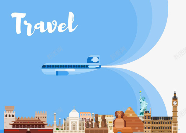 世界旅游手绘元素png免抠素材_新图网 https://ixintu.com 世界旅游 世界旅游元素 世界旅游手绘 世界旅游手绘元素