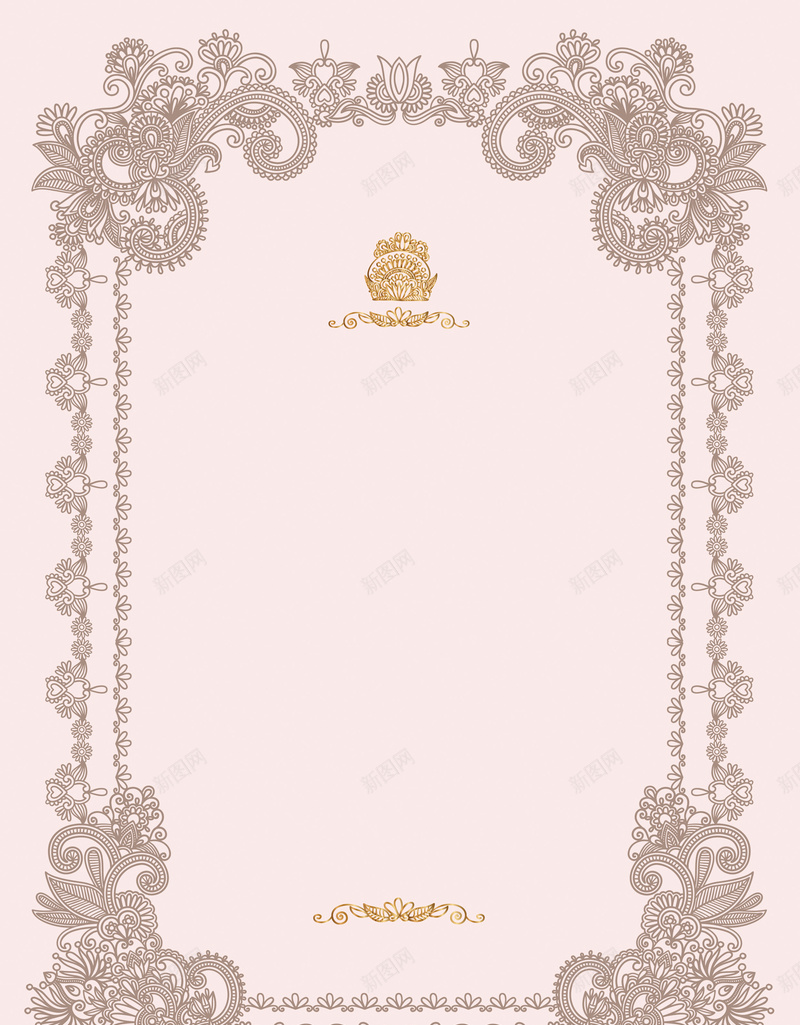 淡紫色花边简约宣传背景psd设计背景_新图网 https://ixintu.com 优雅 小清新 文艺 淡紫色 清新 简约 花边