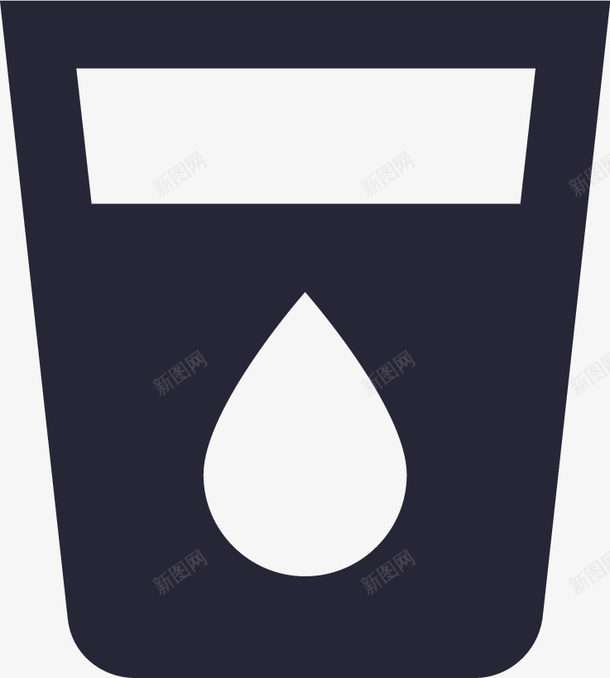 加水图标png_新图网 https://ixintu.com 加水
