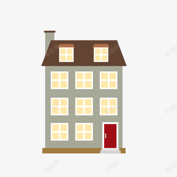 装饰卡通扁平化屋子图标矢量图eps_新图网 https://ixintu.com 卡通屋子 屋子 屋子png 屋子图标 房子 扁平化屋子 矢量装饰屋子 矢量图