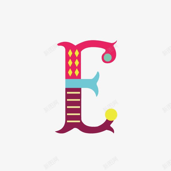 卡通字母马戏团字母字母Epng免抠素材_新图网 https://ixintu.com 卡通字母 字母E 马戏团字母