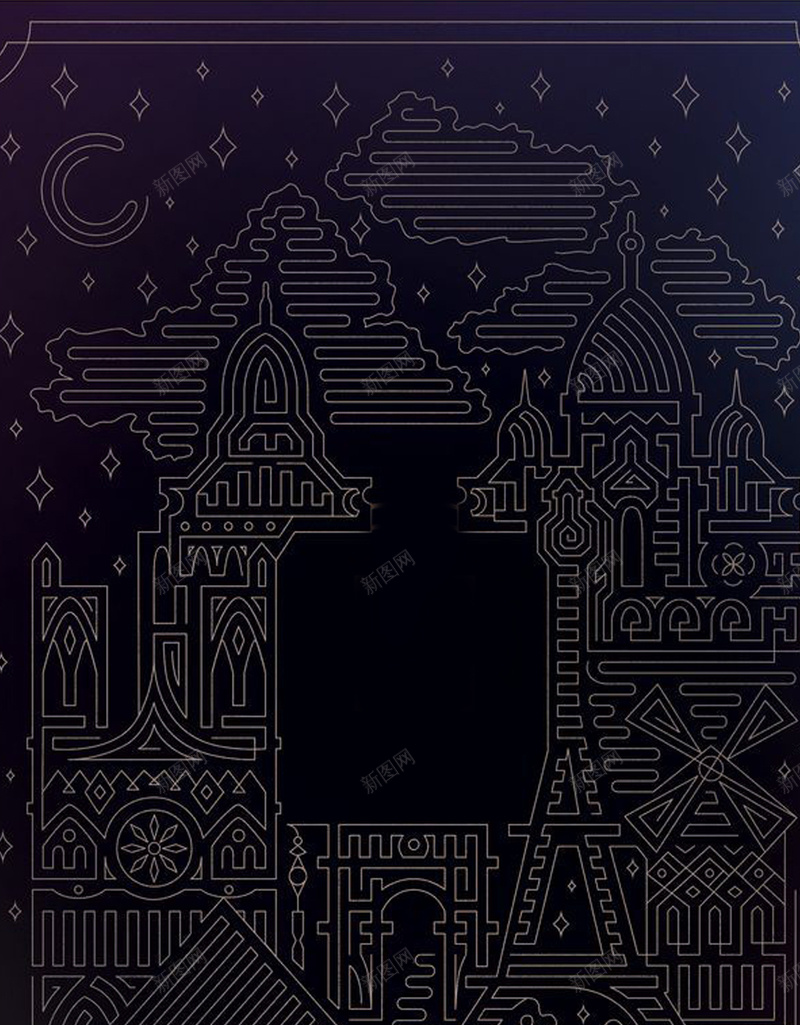 底纹暗纹瓶子H5背景jpg高清背景_新图网 https://ixintu.com H5背景 创意 底纹 底纹背景 暗纹 瓶子 简约 黑色